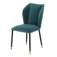 Alice Dining Chair - Jade Green Leatherette Finish