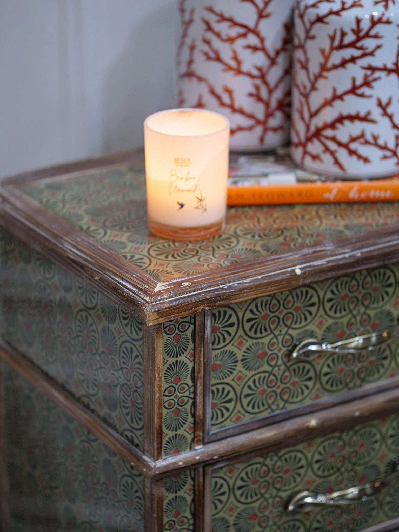 Amira 3 Drawer Locker - 1960s Retro-Inspired Finish