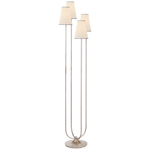 Montreuil Floor Lamp- Gold/ Silver Finishes