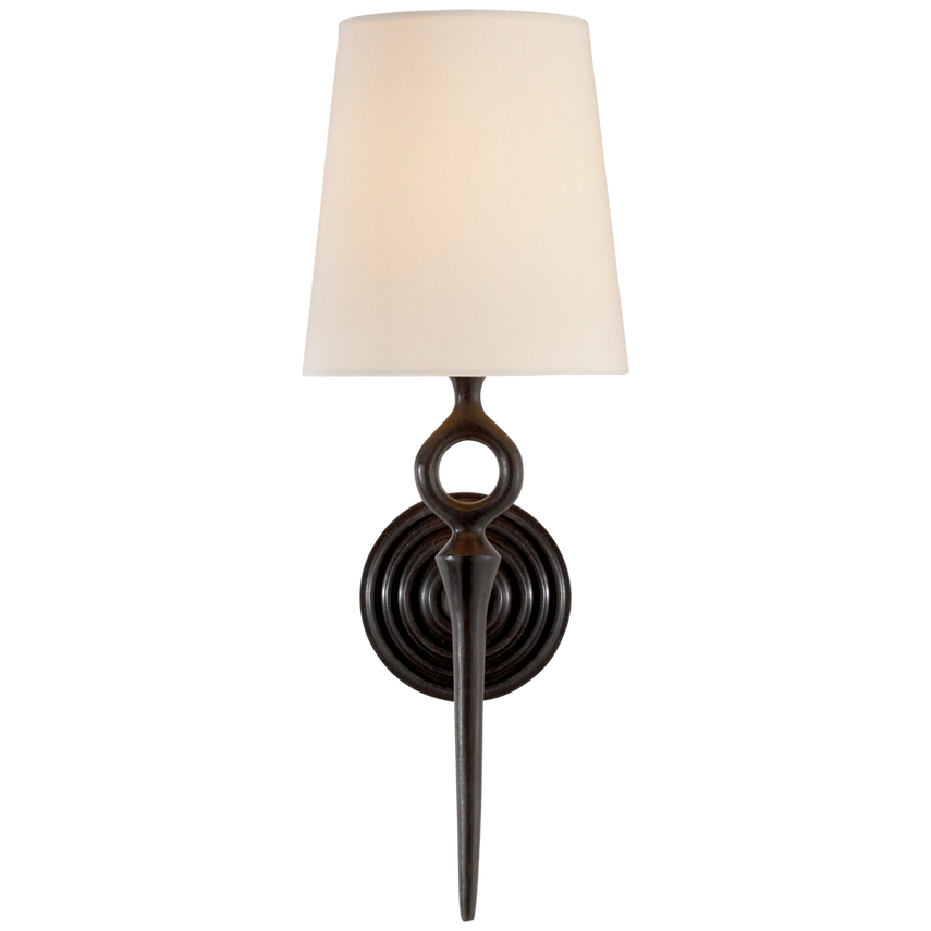 Bristol Single Sconce - Aged Iron/Brass