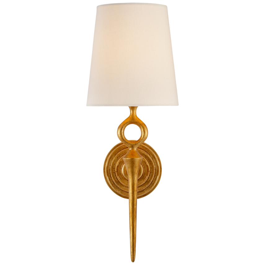 Bristol Single Sconce - Aged Iron/Brass