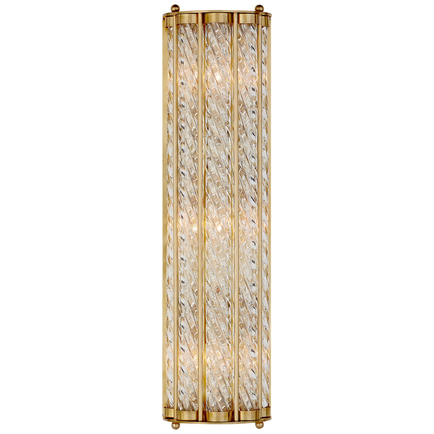 Eaton Linear Sconce - Brass/Nickel