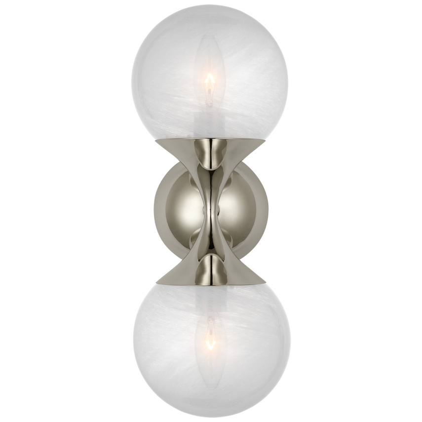 Cristol Wall Sconce - Antique Brass/Nickel