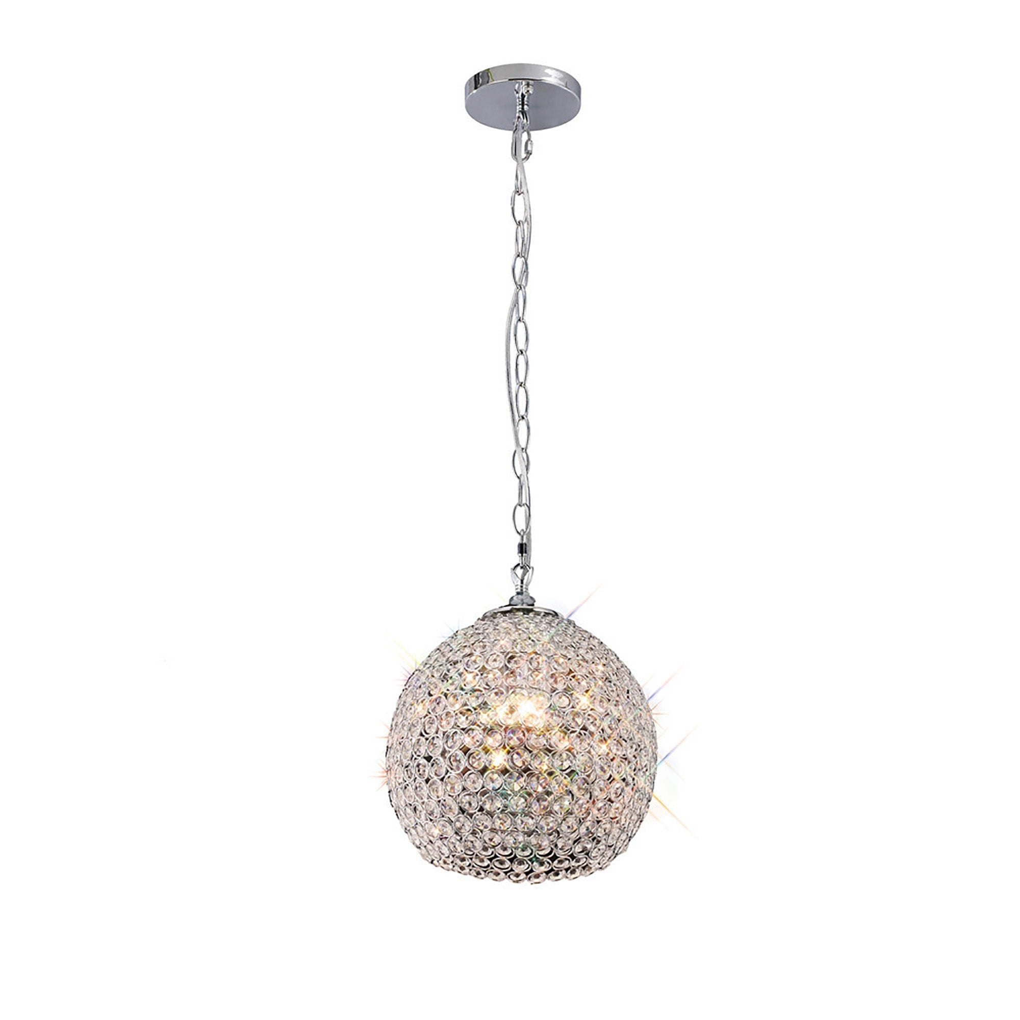 Ava 3/4/5/Lt Crystal Pendant Light - Various Finish
