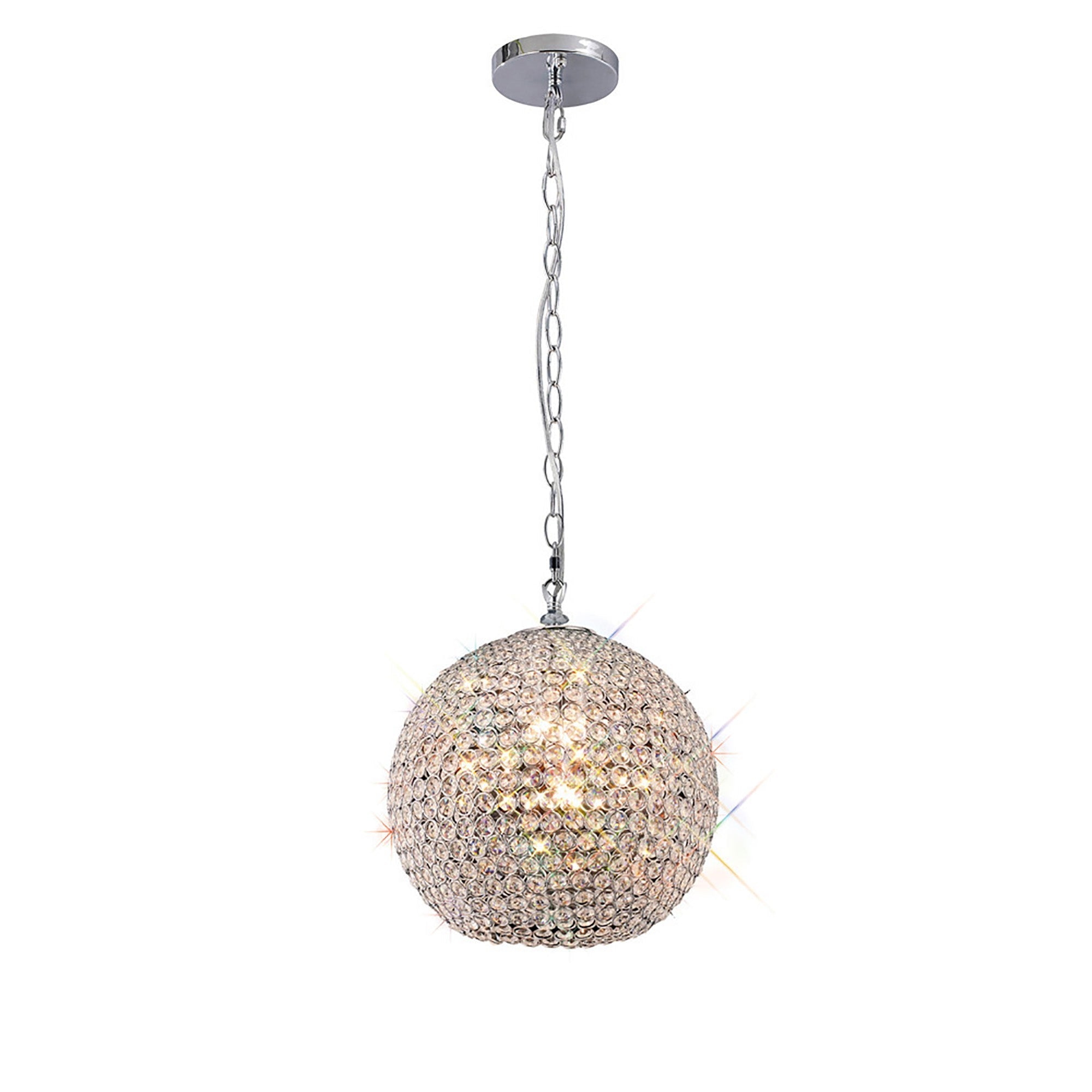 Ava 3/4/5/Lt Crystal Pendant Light - Various Finish