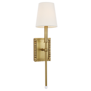 Baxley 1Lt Sconce - Nickel/Brass