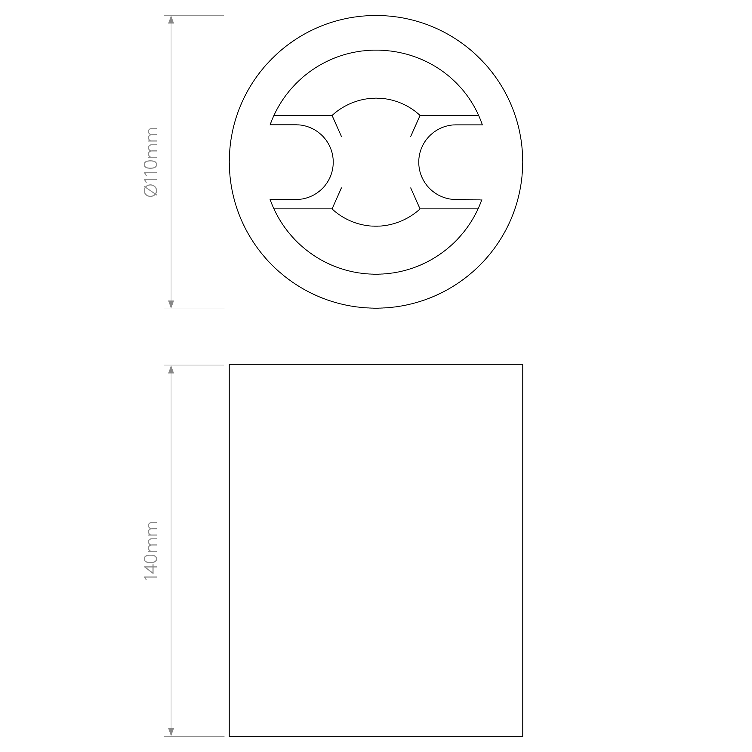 Osca Round 140/200 Light
