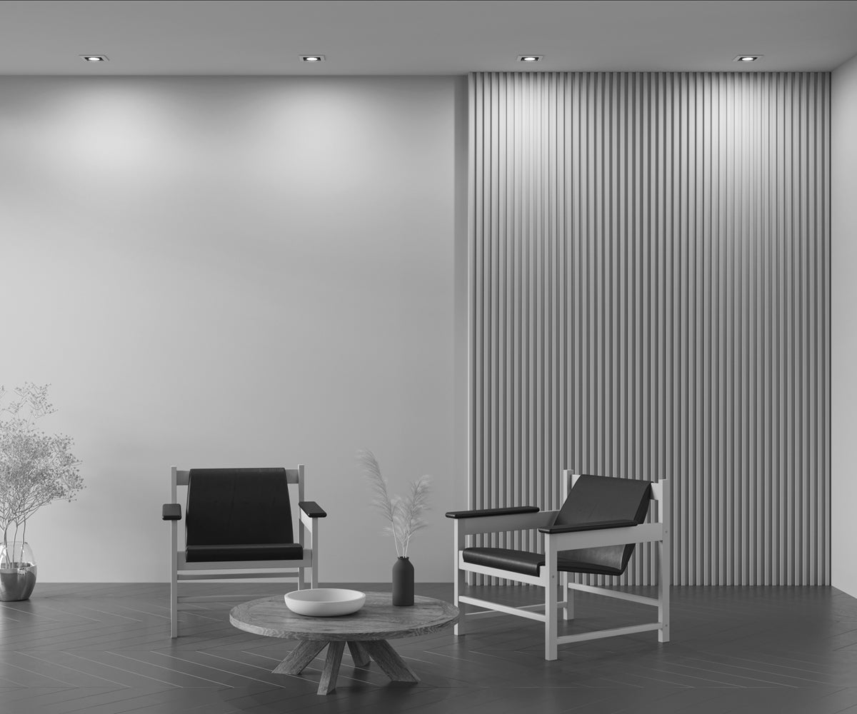 Downlight Metal Modern Black/White Finish