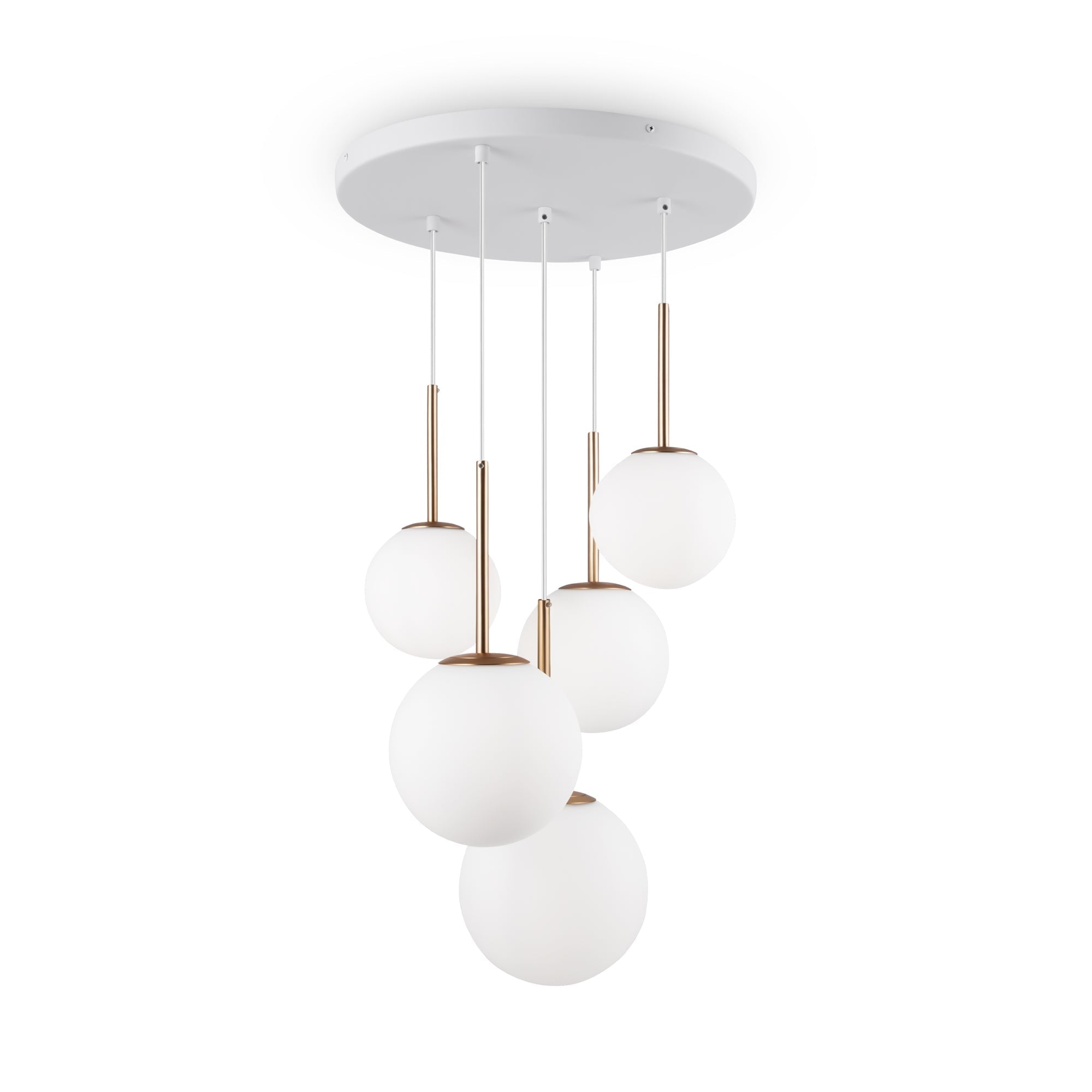 Basic Form 5Lt Cluster Pendant - Gold - Promotional Offer