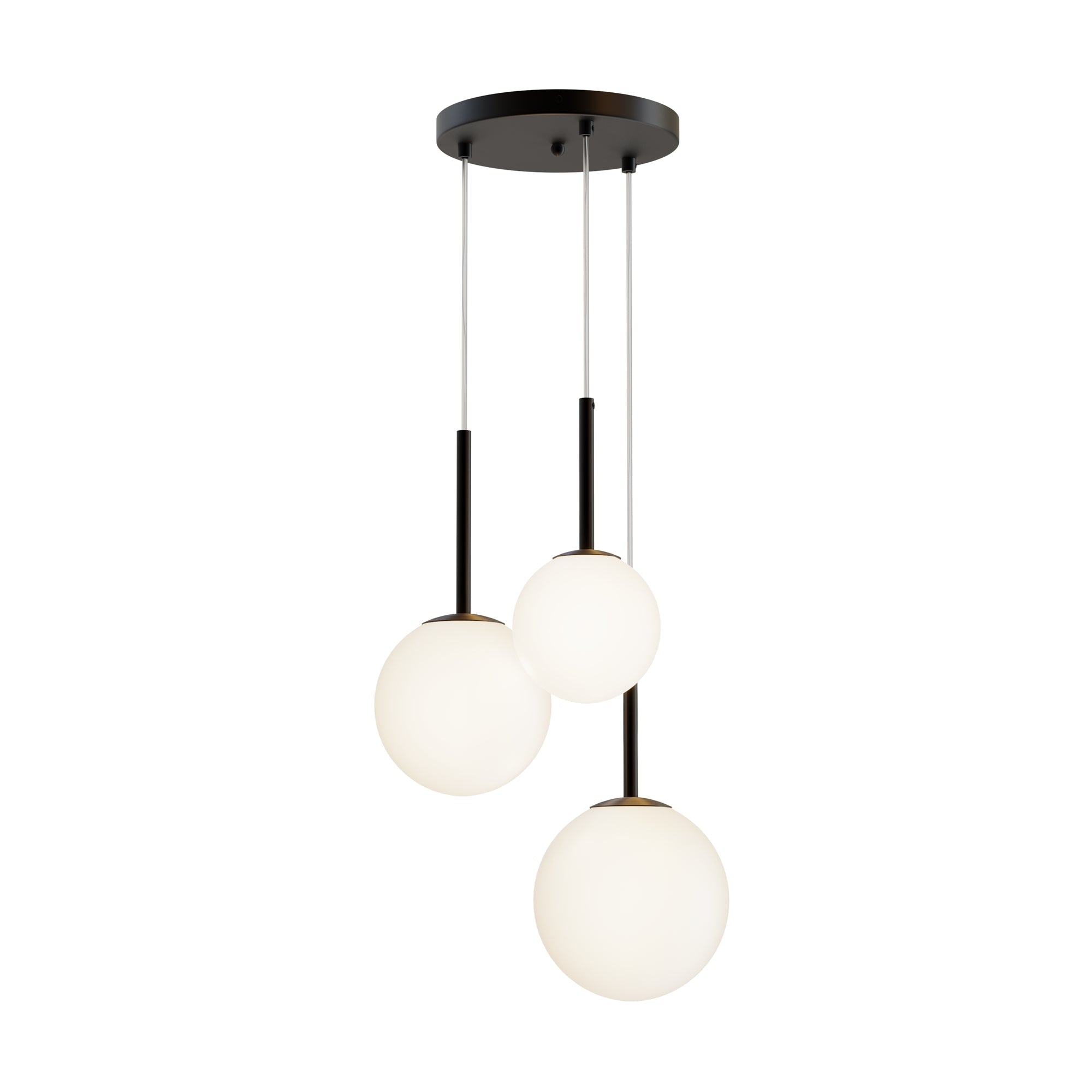 Basic Form 5Lt Cluster Pendant - Gold - Promotional Offer