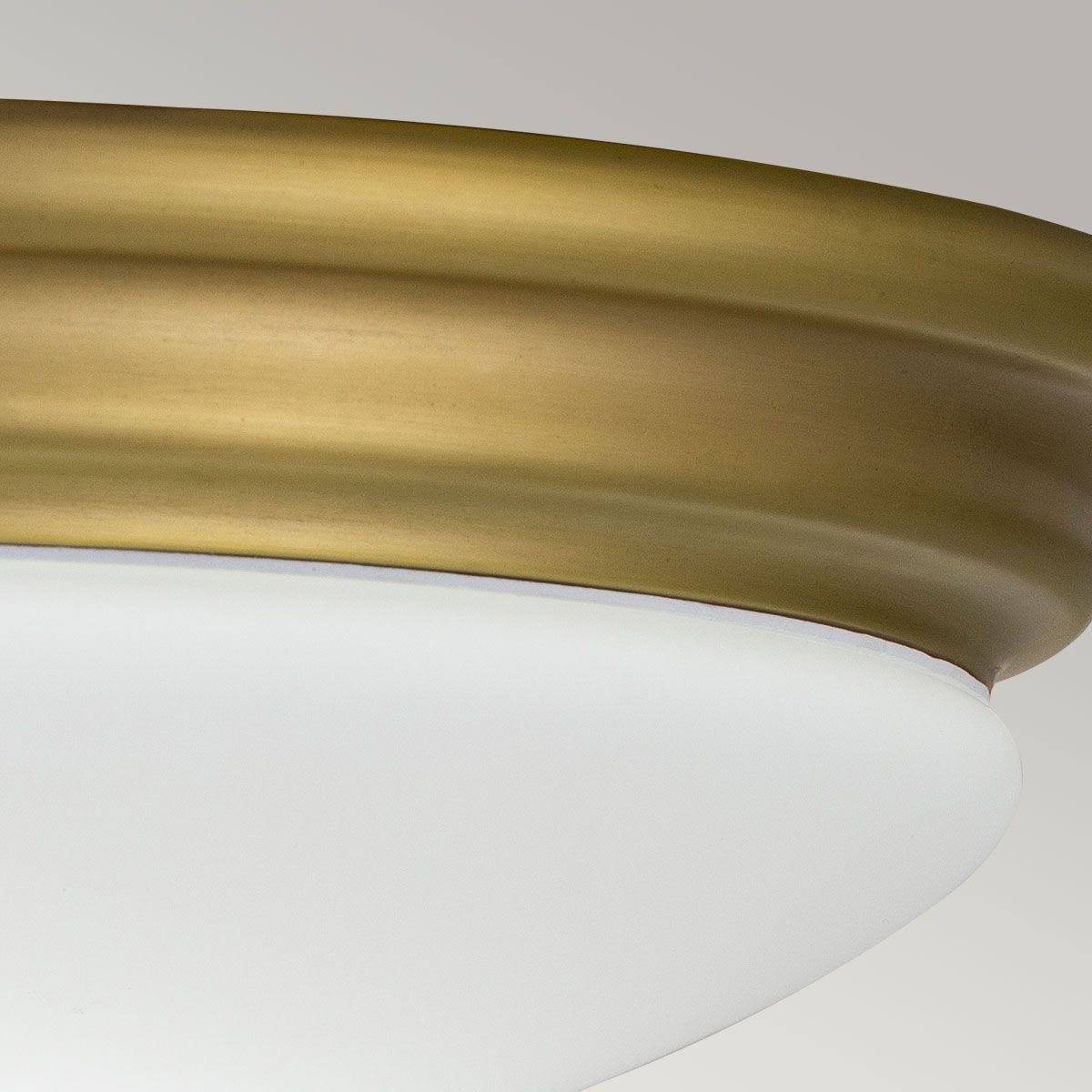 Brompton Flush Bathroom Light IP44 - Polished Chrome / Polished Brass / Brushed Brass