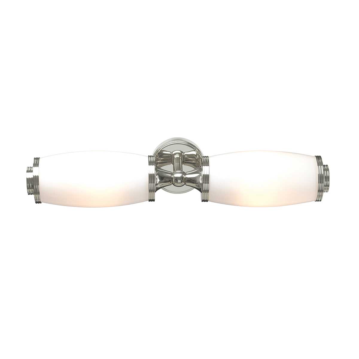 Eliot 2 Light Wall Light – Polished Chrome/Polished Brass/Polished Nickel