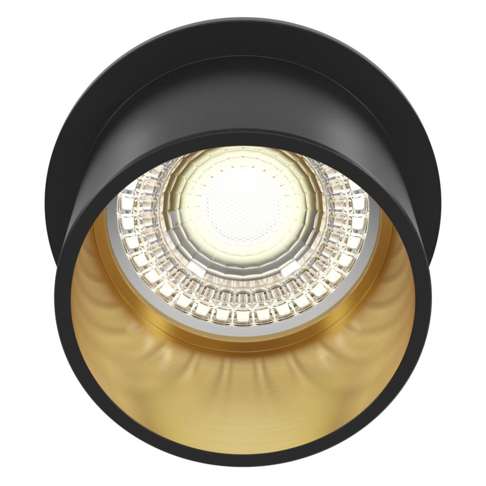 Downlight Reif Recessed Ceiling Light White/Gold/Black - Finish