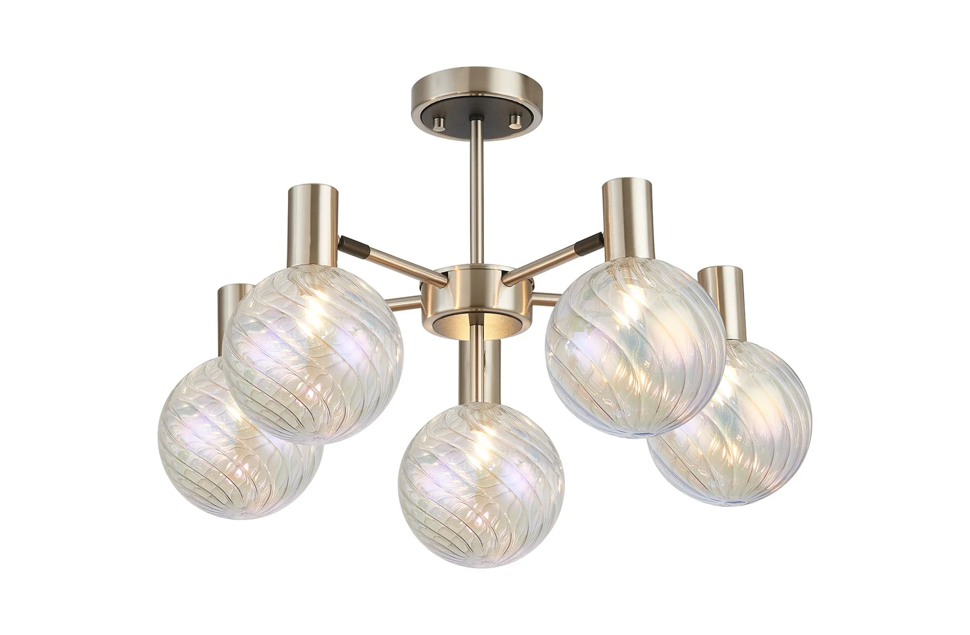 Brantley 3Lt/5 Lt Semi Flush Ceiling Light G9- Various Finishes