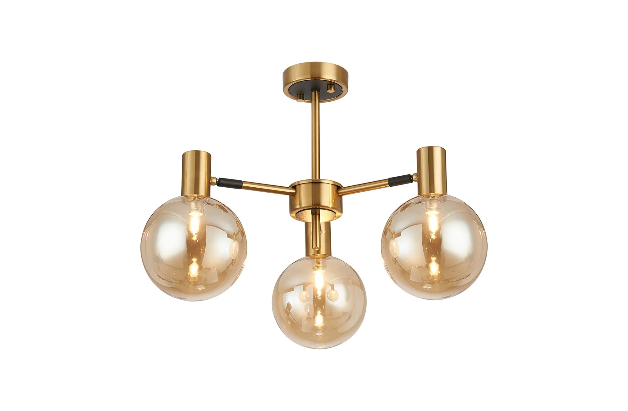Brantley 3Lt/5 Lt Semi Flush Ceiling Light G9- Various Finishes