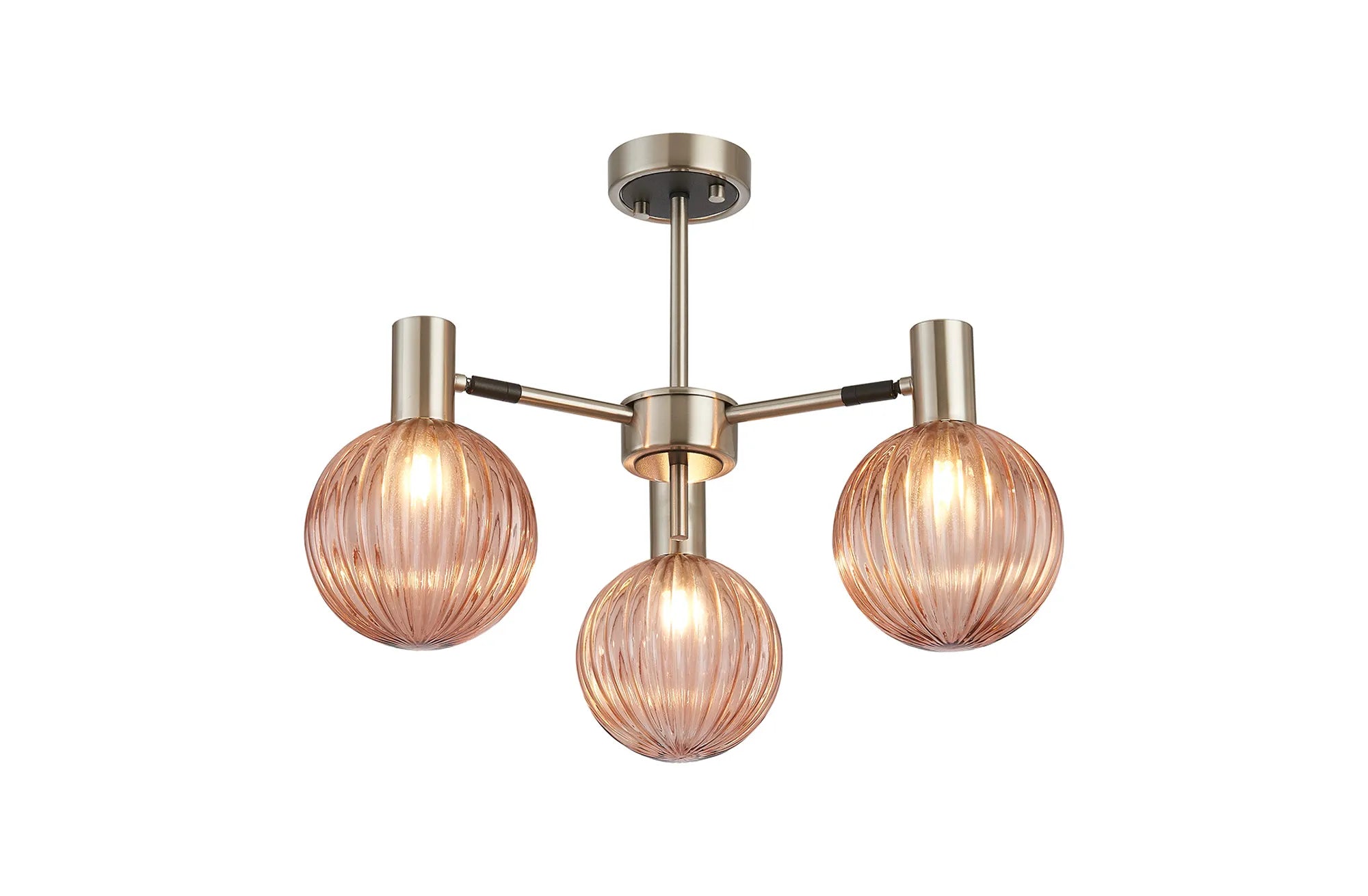 Brantley 3Lt/5 Lt Semi Flush Ceiling Light G9- Various Finishes