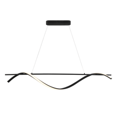 Boa Linear Light Fixture, Black - Cusack Lighting