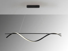Boa Linear Light Fixture, Black