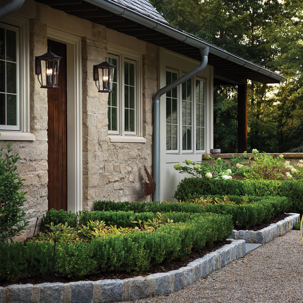 Bromley Medium Wall Lantern - Oil Rubbed Bronze Finish