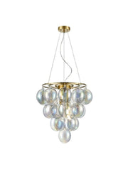 Clementine 4/6Lt Pendant- Smoke/Clear