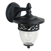 Burford Wall Lantern – Weathered Zinc Finish