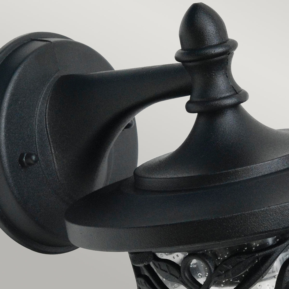 Burford Wall Lantern – Weathered Zinc Finish