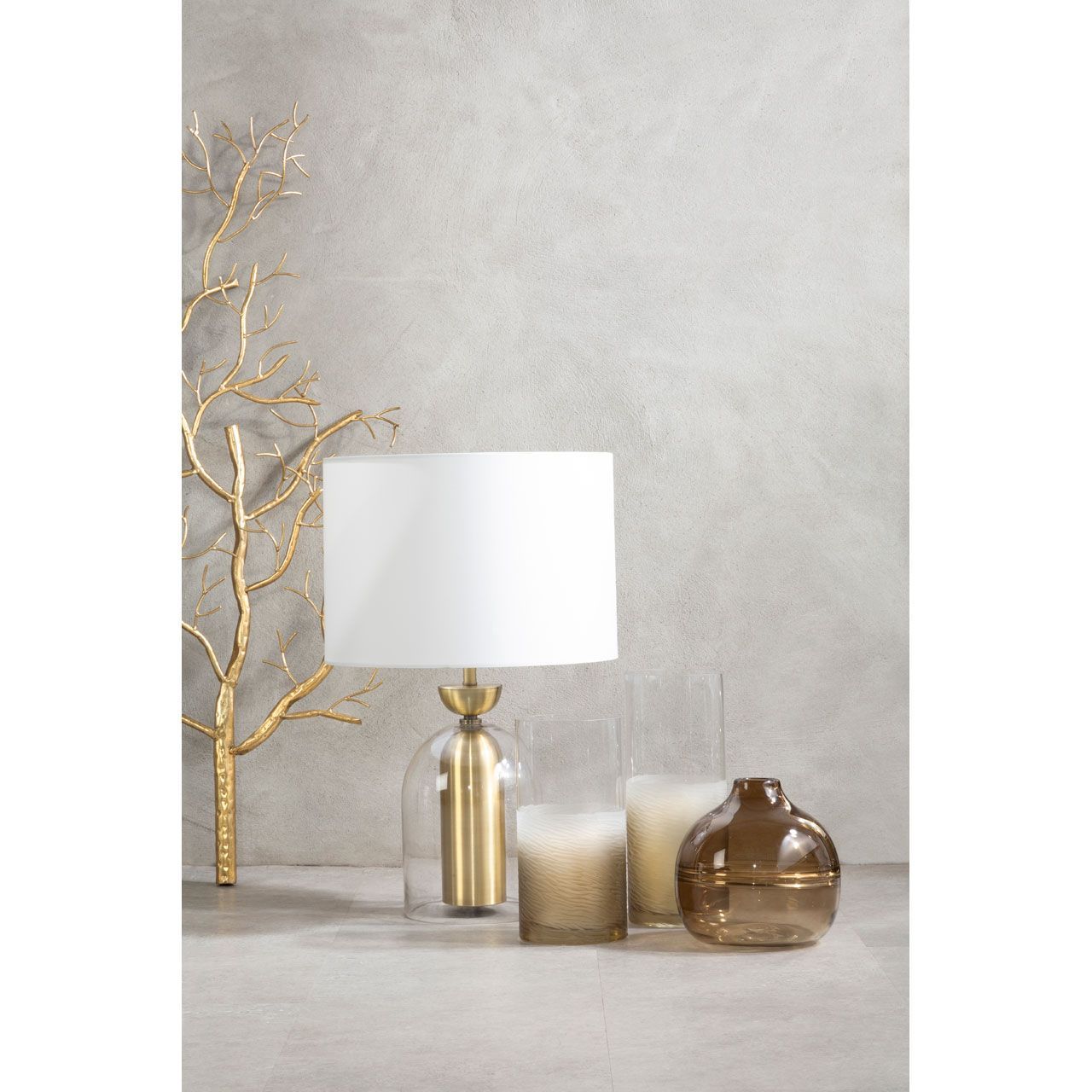 Caila Cut Glass Vase