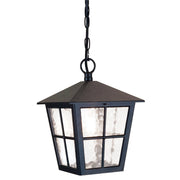 Canterbury Grande Chain Lantern – Black Finish