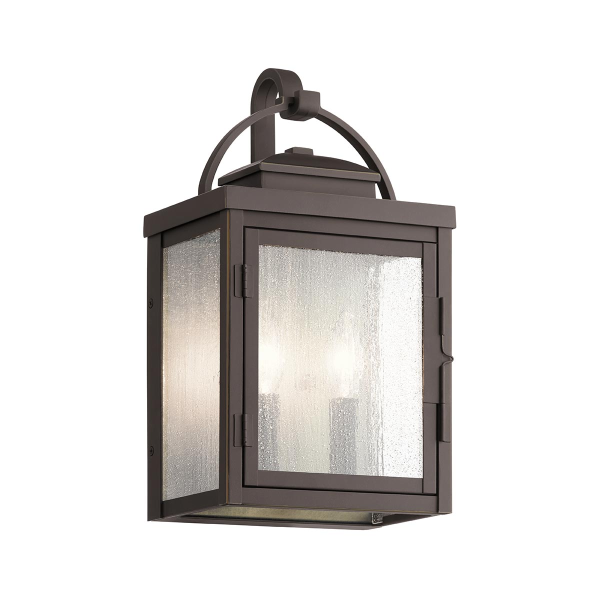 Carlson Medium Wall Lantern - Rubbed Bronze Finish