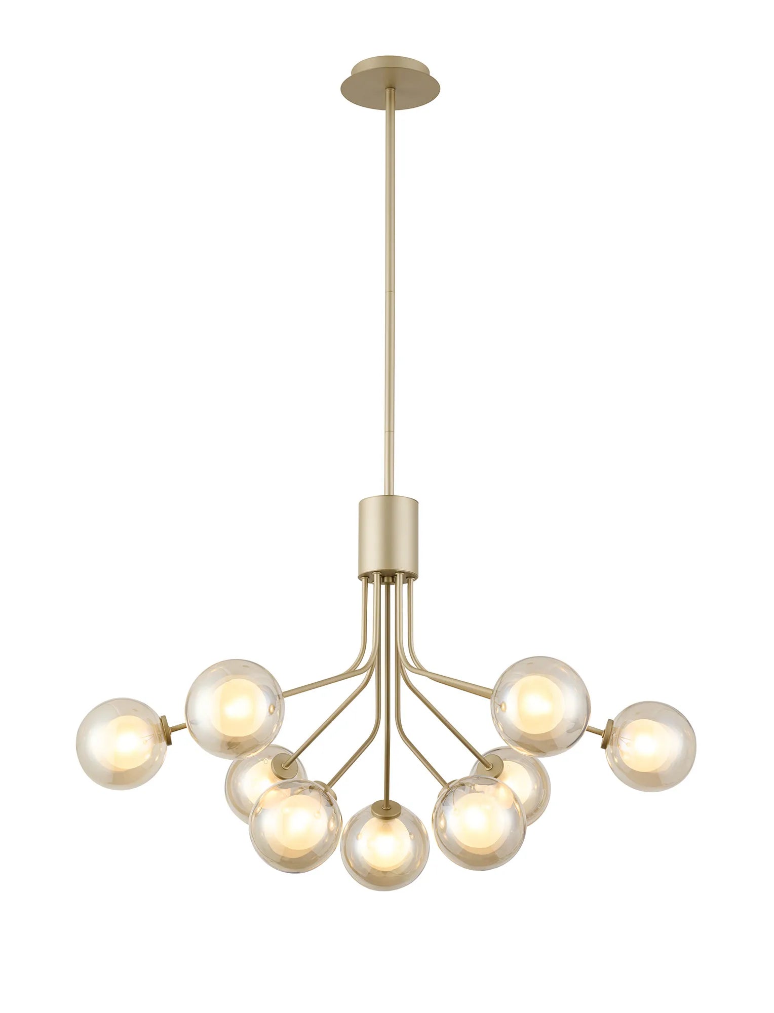 Caledon Fixed Pendant, 9 Light G9- Various Finishes