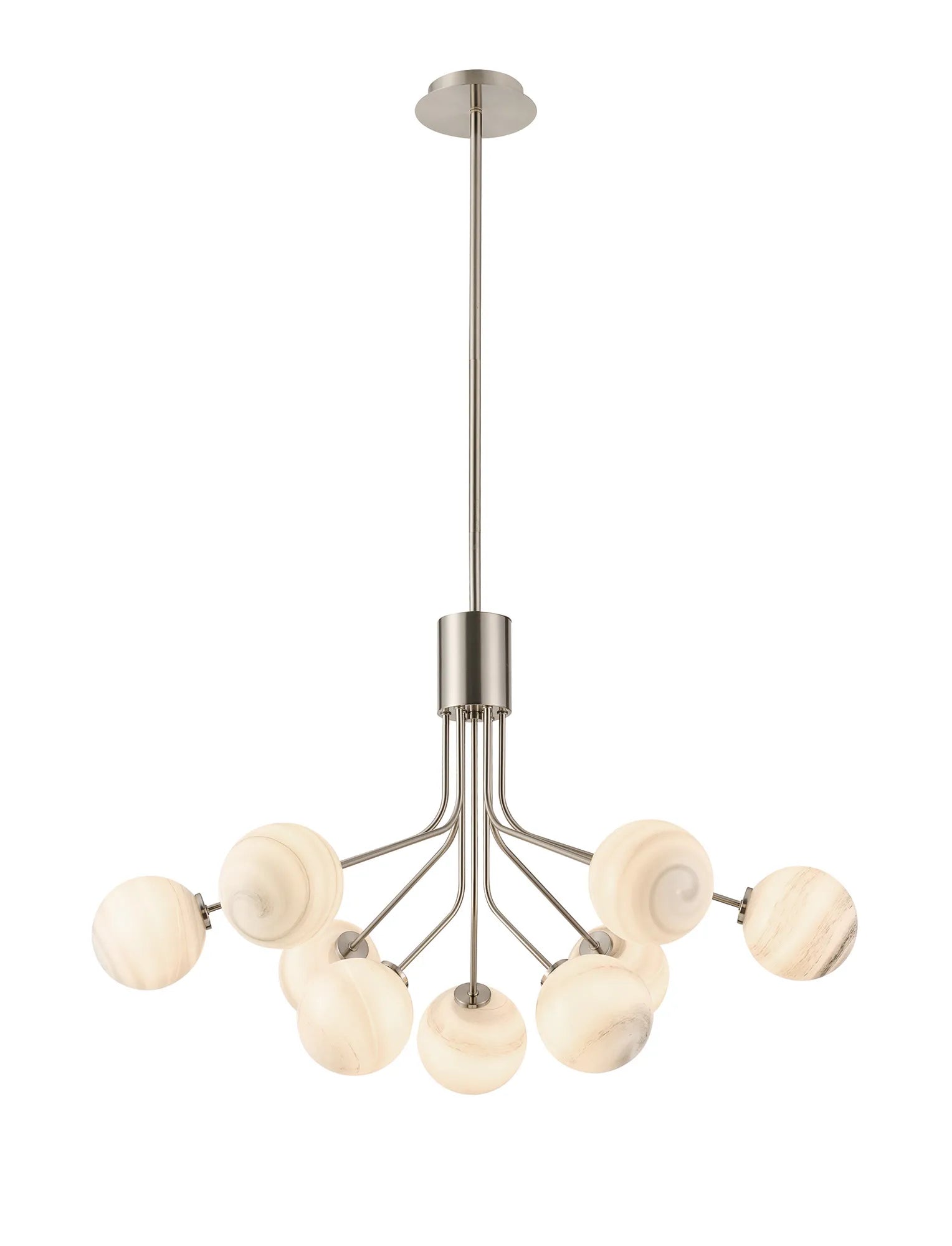 Caledon Fixed Pendant, 9 Light G9- Various Finishes