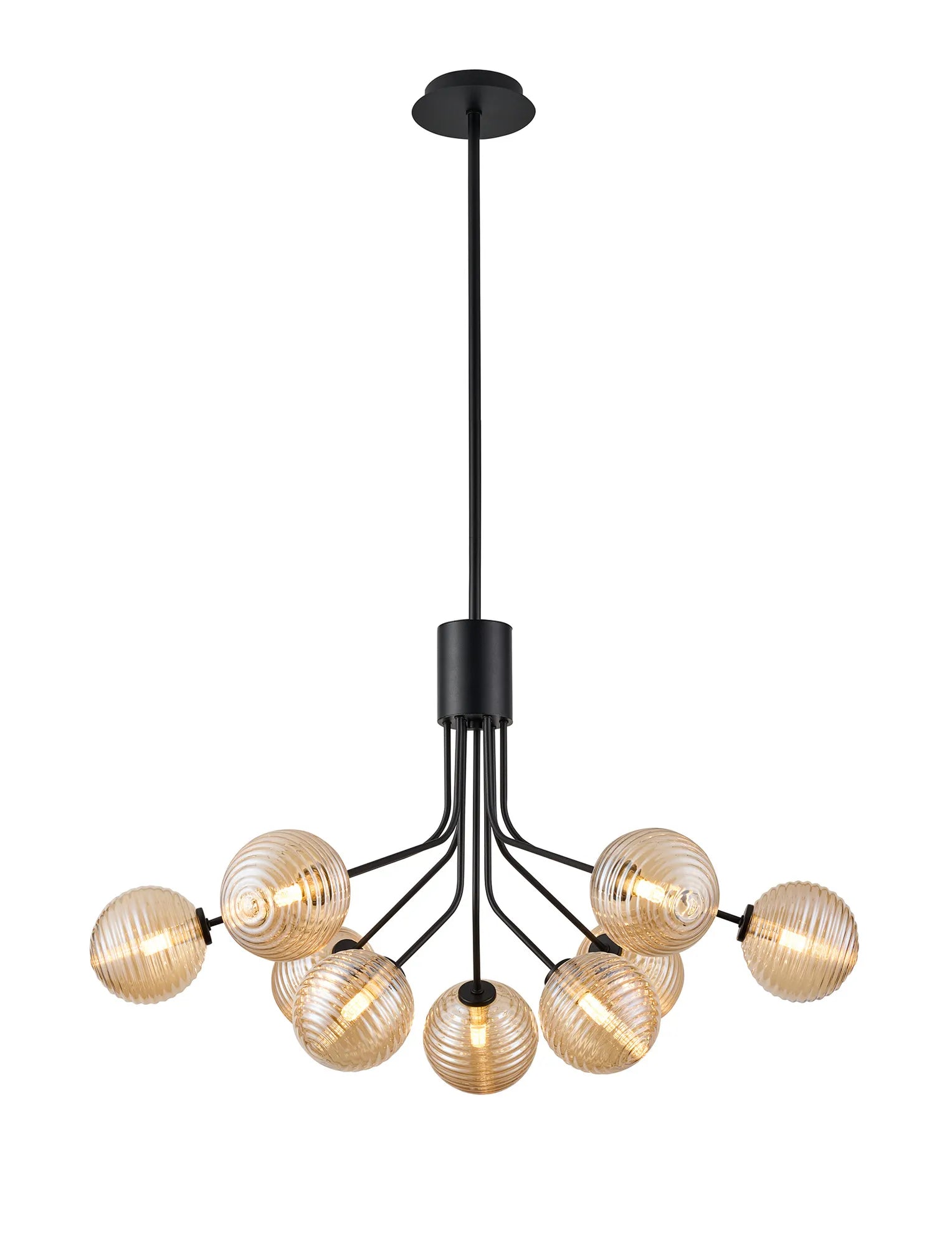 Caledon Fixed Pendant, 9 Light G9- Various Finishes