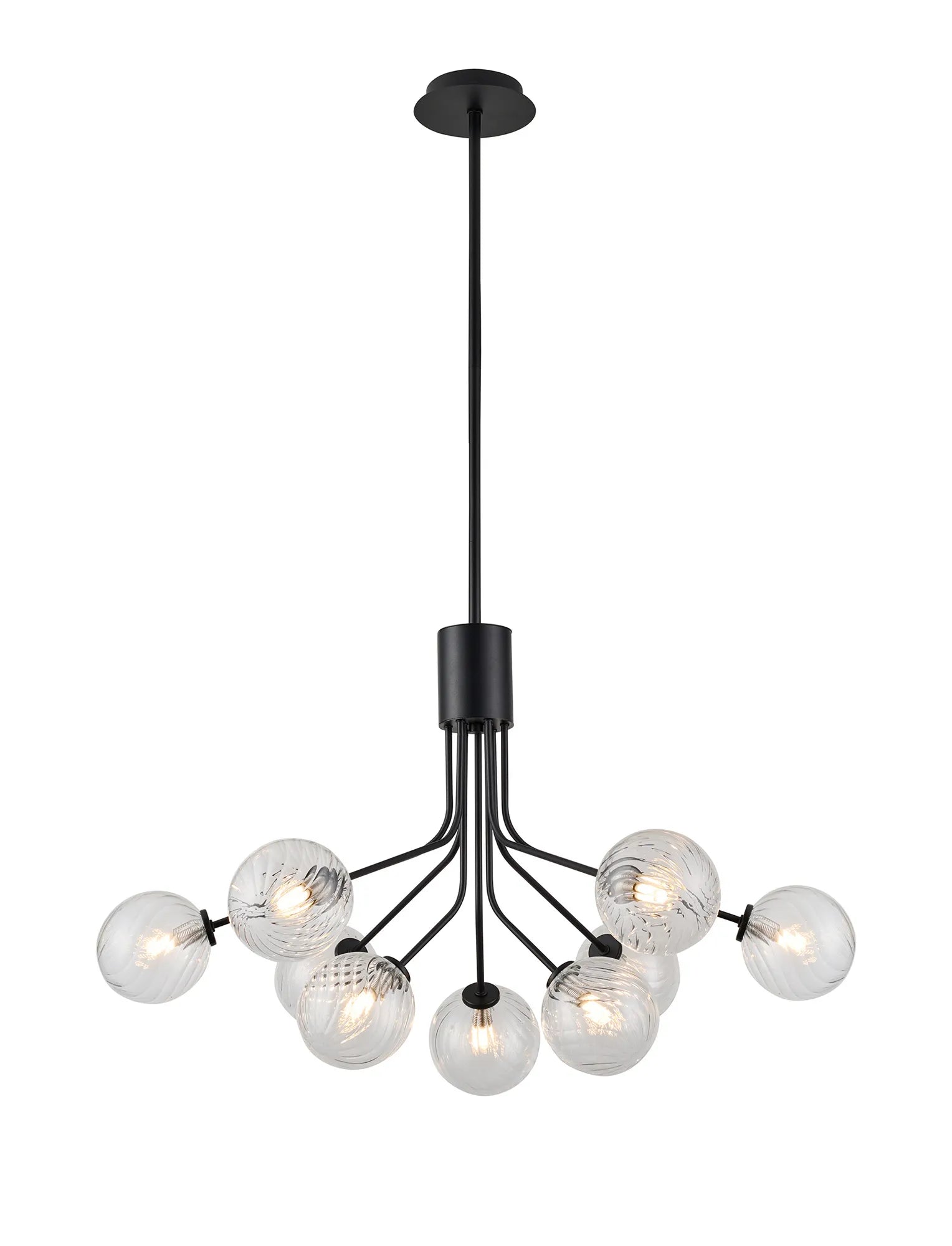 Caledon Fixed Pendant, 9 Light G9- Various Finishes