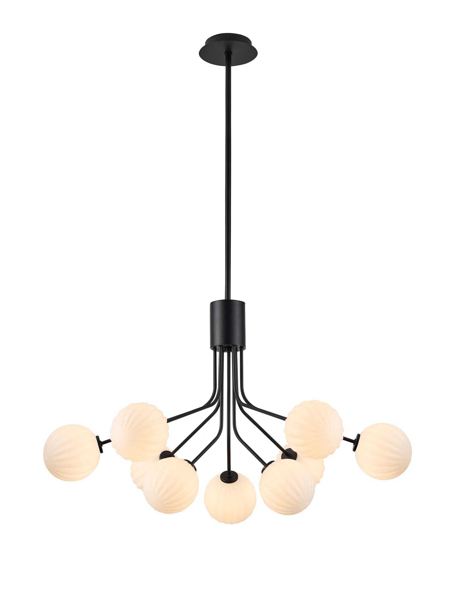 Caledon Fixed Pendant, 9 Light G9- Various Finishes