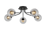 Caledon Semi Flush Light, 5 Light G9- Various Finishes