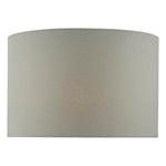 Cassandra Grey Cotton Drum 40cm - Cusack Lighting