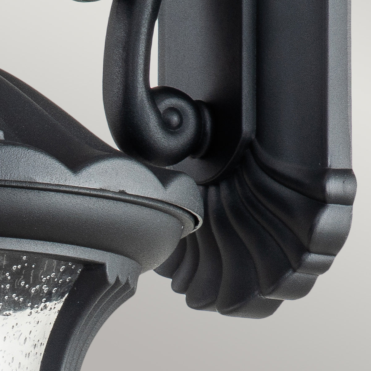 Chicago Medium Wall Lantern - Textured Black Finish