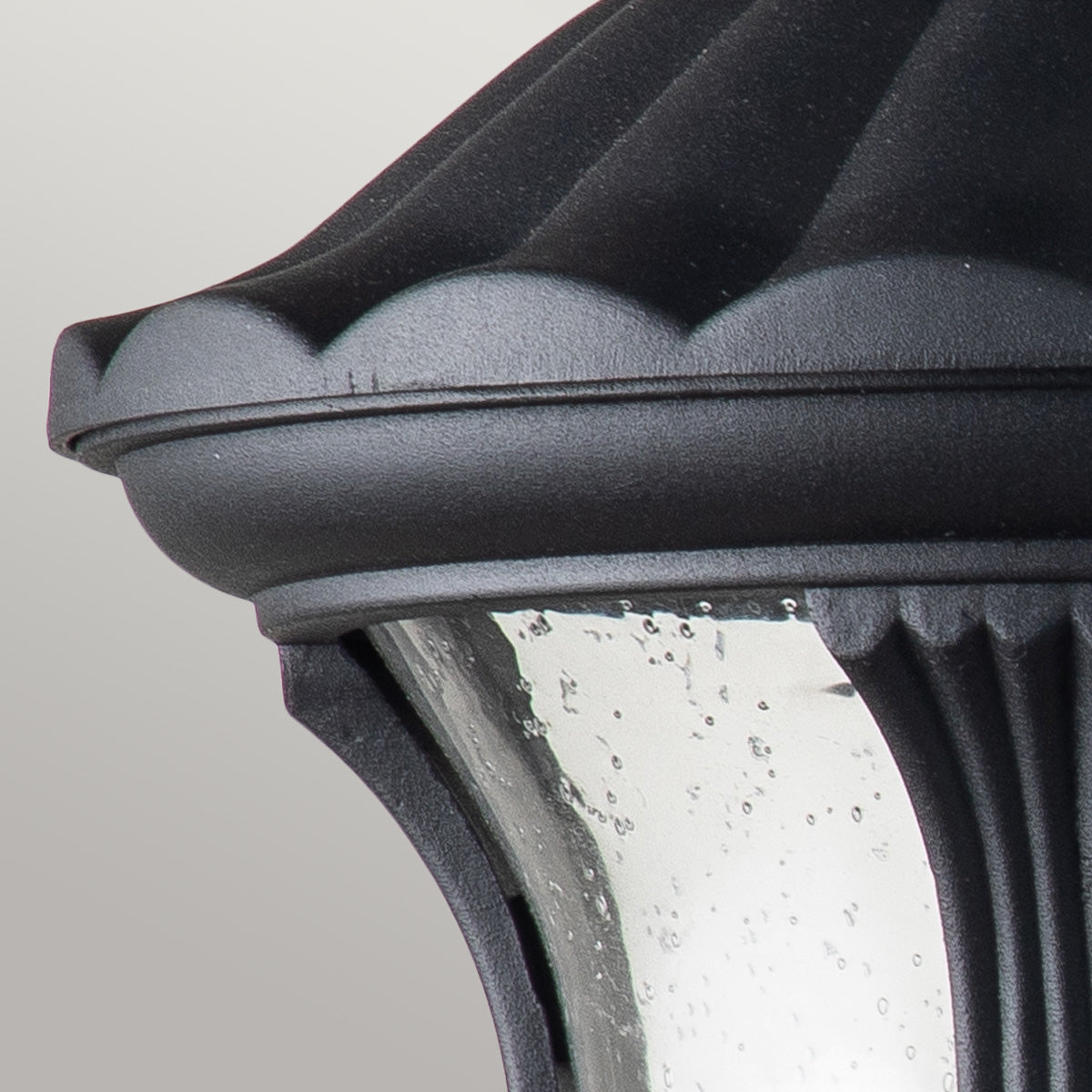 Chicago Small Wall Lantern - Textured Black Finish