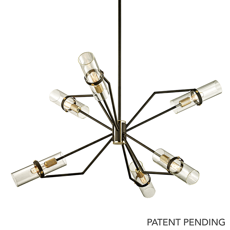 Raef 6Lt Chandelier