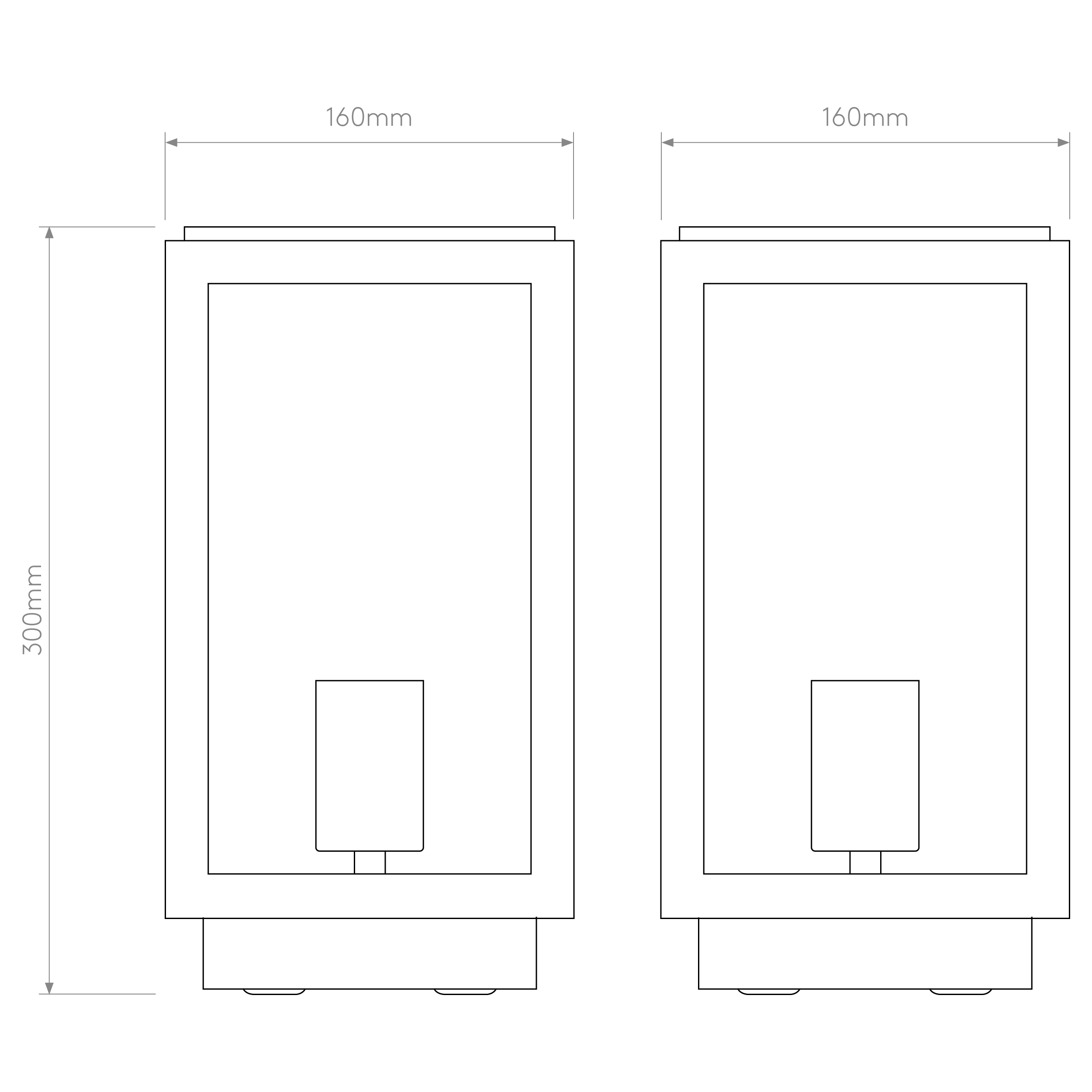 Homefield Pedestal Light