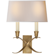 Cross Bouillotte Sconce - Various Colorus