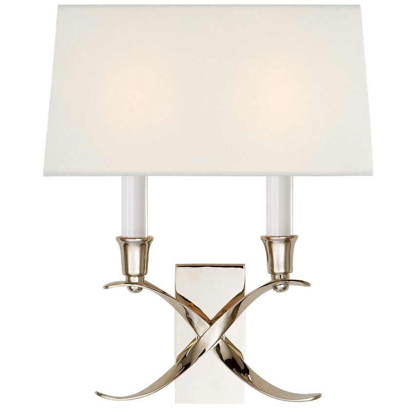 Cross Bouillotte Sconce - Various Colorus