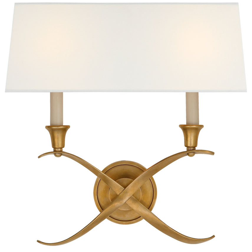 Cross Bouillotte Sconce - Various Colorus