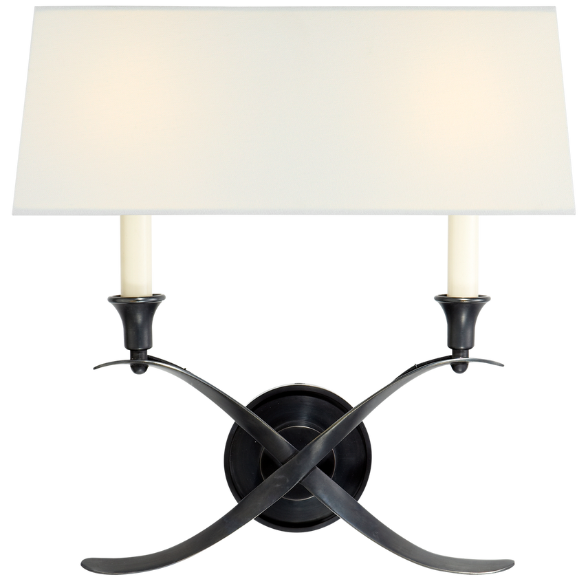 Cross Bouillotte Sconce - Various Colorus