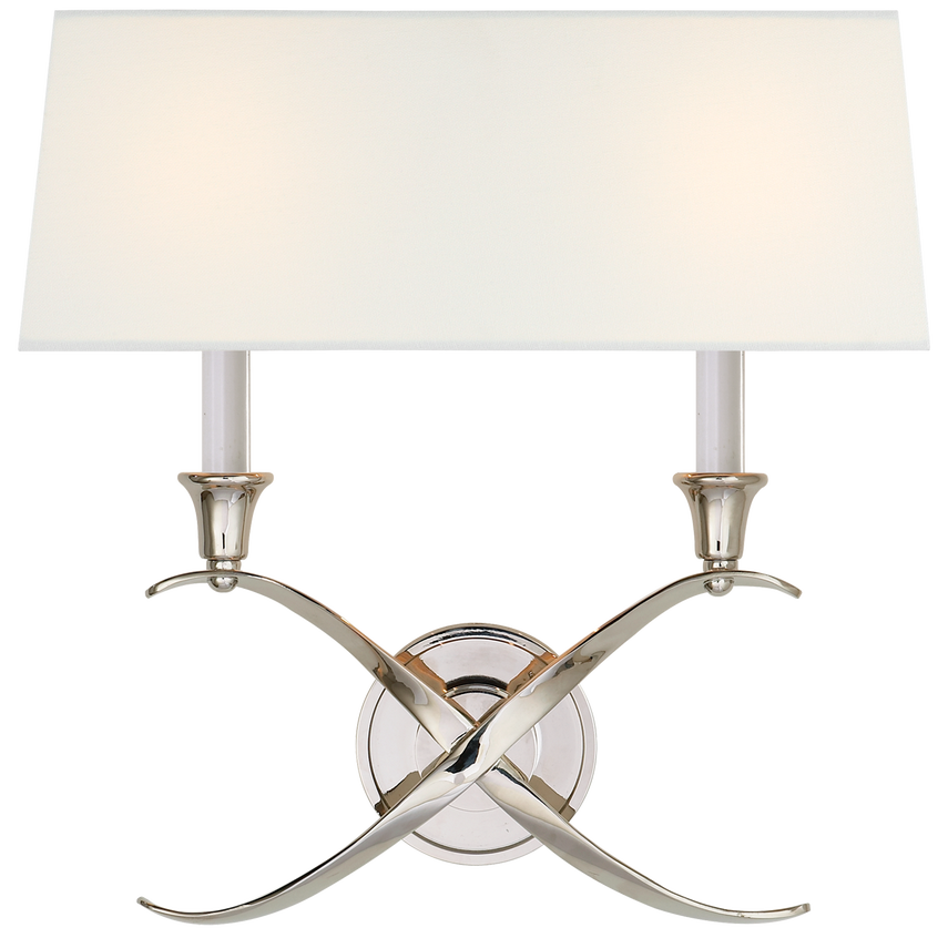 Cross Bouillotte Sconce - Various Colorus