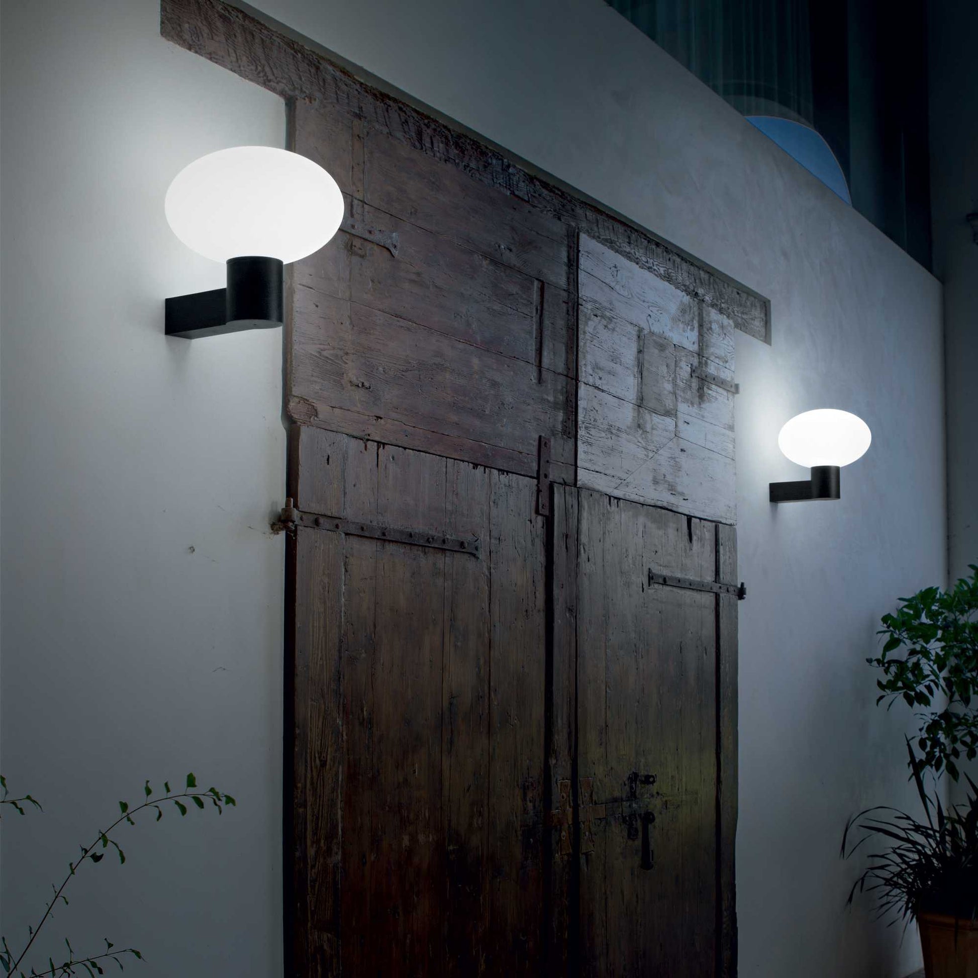 Clio Wall Light- Anthracite/White/Grey/Black Finish - Cusack Lighting