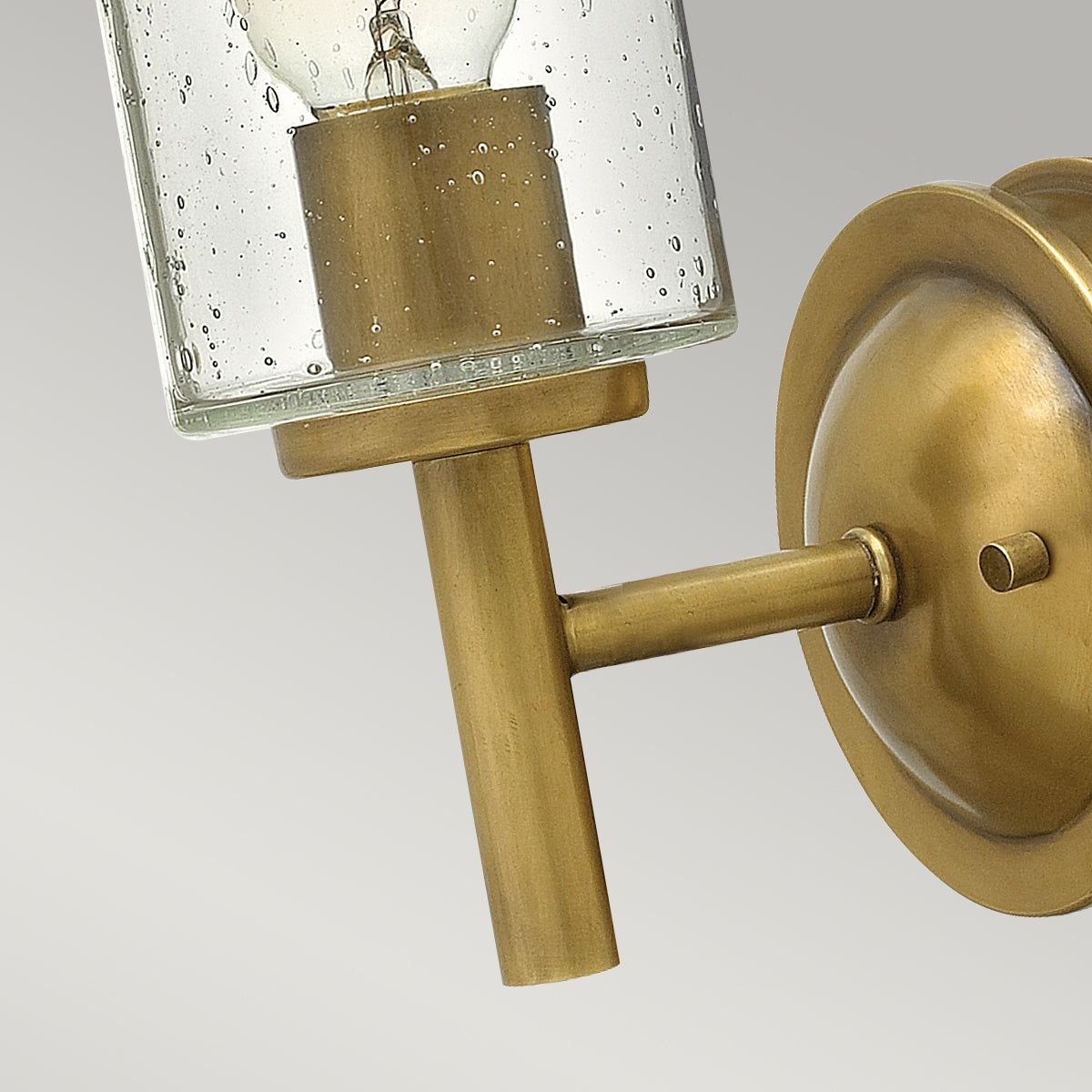 Collier 1L Wall Light - Heritage Brass Finish