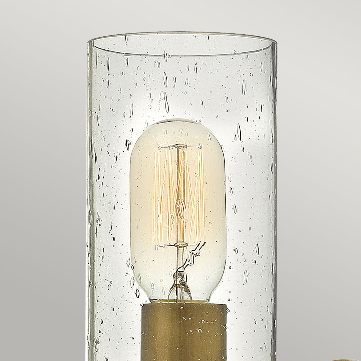 Collier 1L Wall Light - Heritage Brass Finish