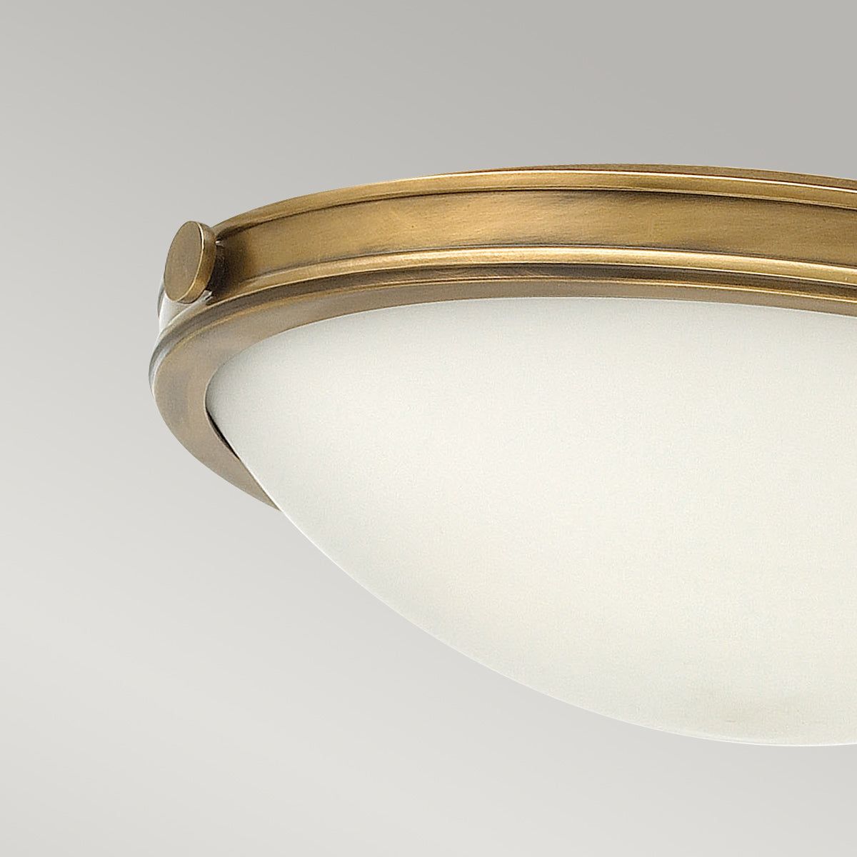 Collier 2L Flush Ceiling Light Large - Heritage Brass FinishCollier 3L Flush Ceiling Light Large - Heritage Brass Finish