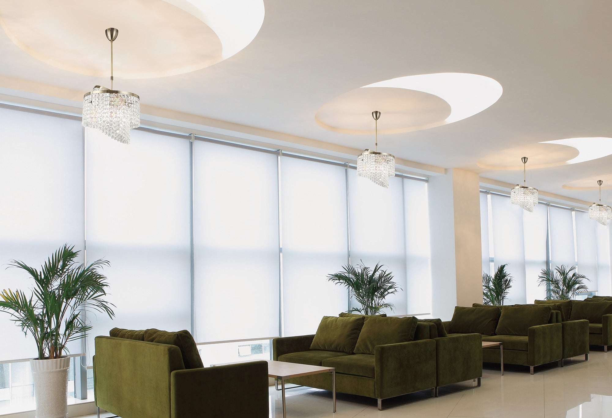 Cortina 6/8Lt Crystal Pendant Light